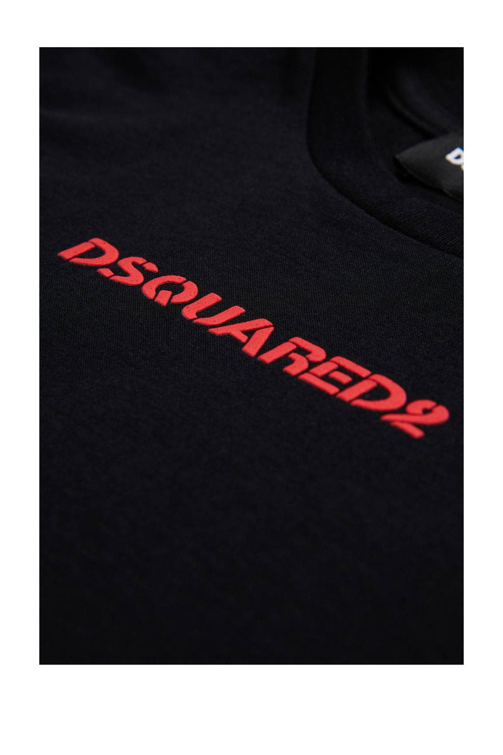 Dsquared2 T-shirt met logo zwart