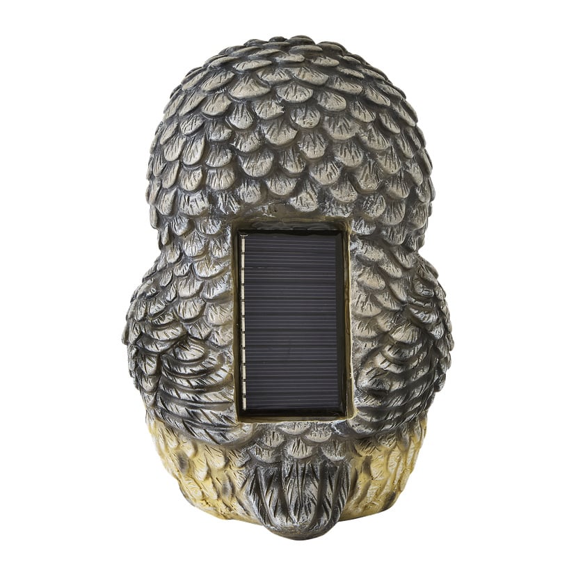 Solcellebelysning ugle