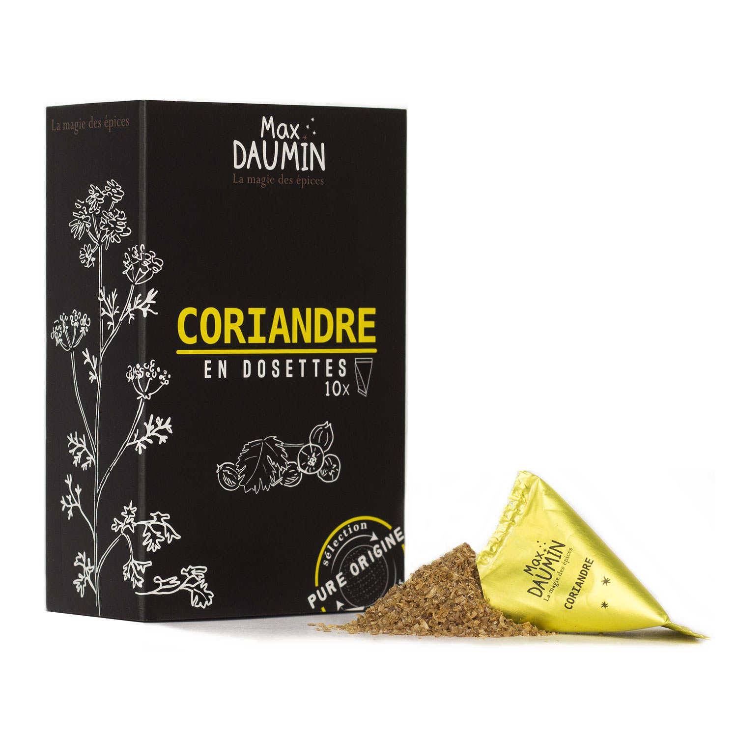10 dosettes de Coriandre d'Inde