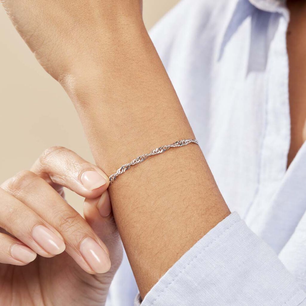 Bracelet Argent Rhodié Niamet
