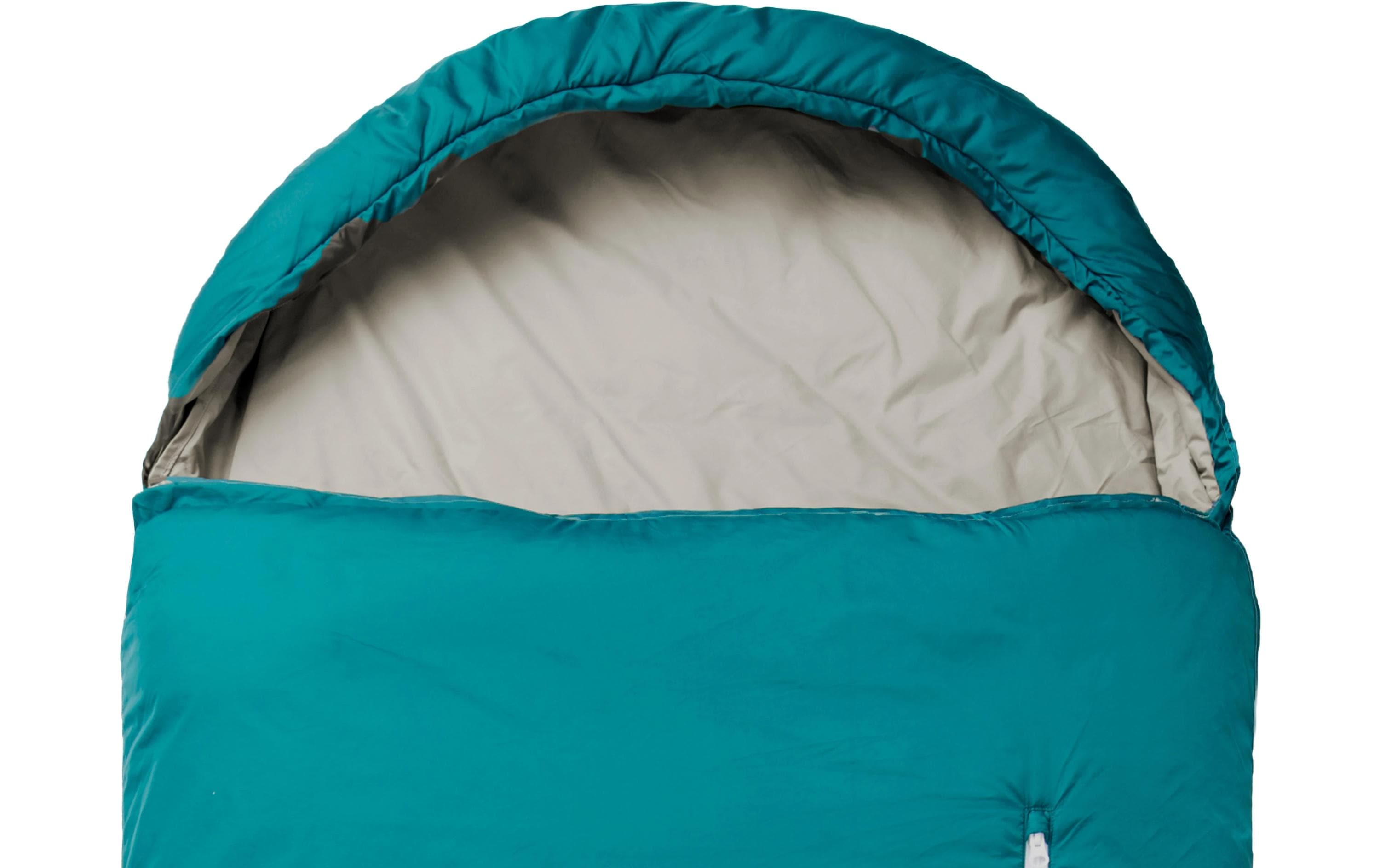 Schlafsack Biopod Wolle Goas Comfort Polyester, Dark Petrol<br>Hochwertiger leichter Schlafsack in Deckenform