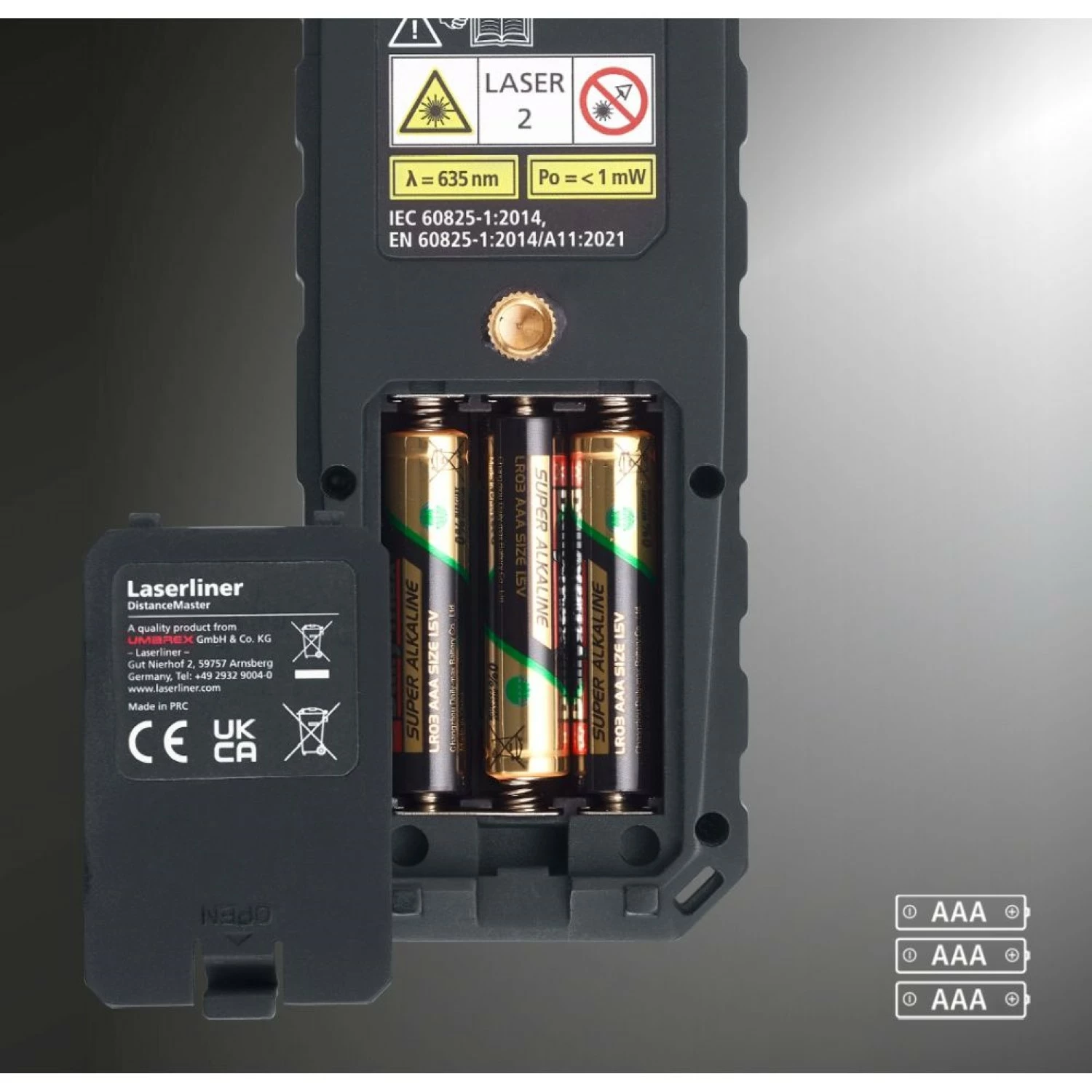 Laserliner DistanceMaster 50 Afstandsmeter - 50m - IP65