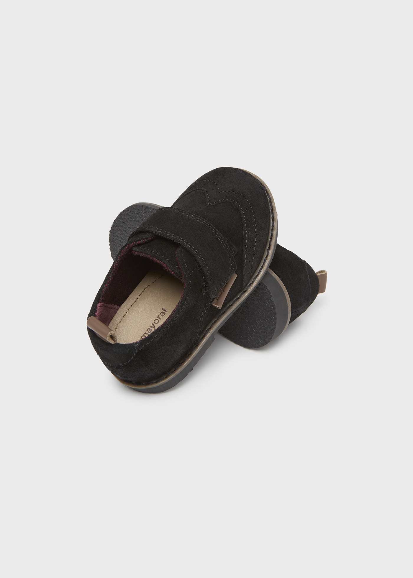 Sapato Oxford de couro para bebê
