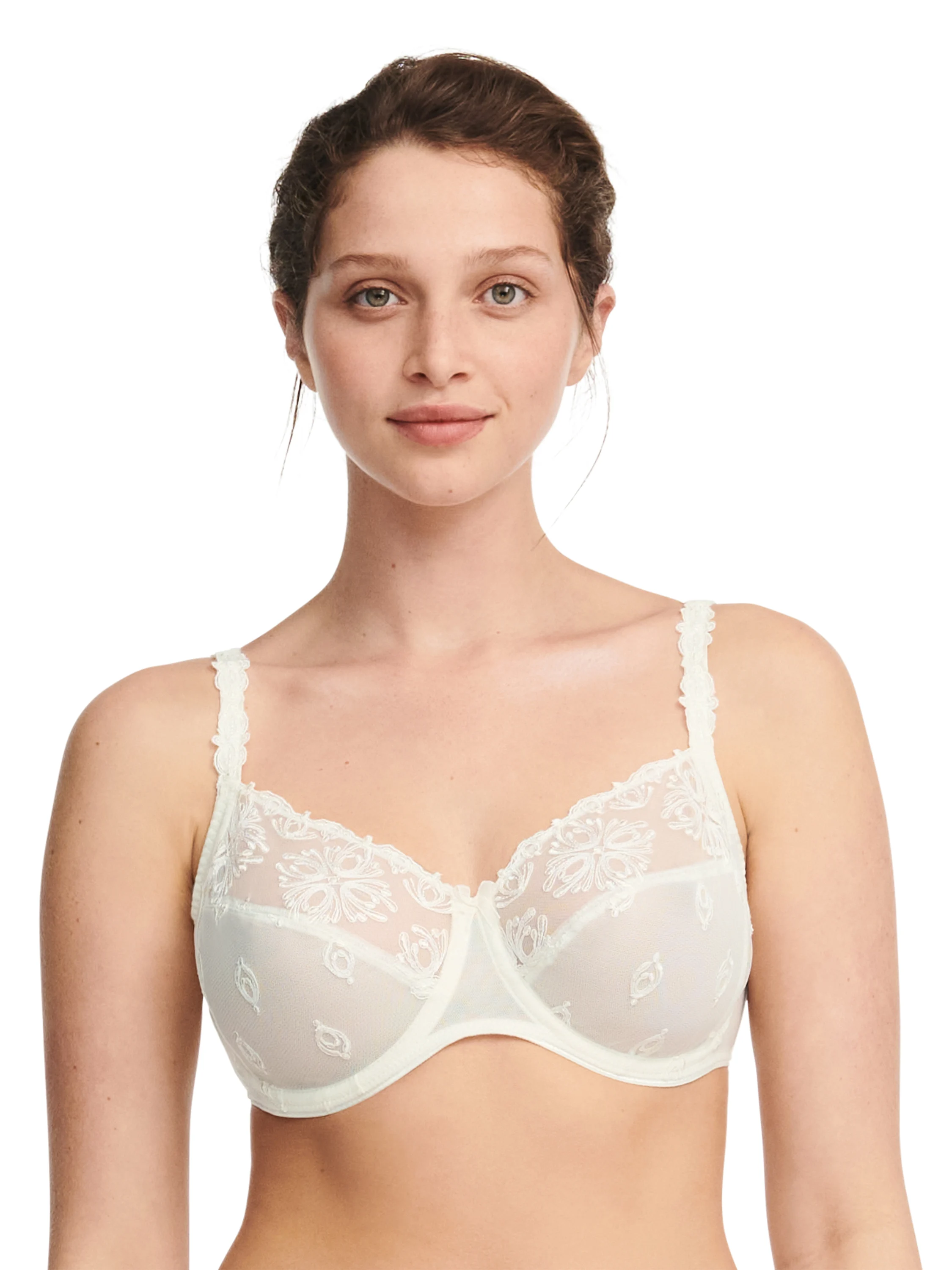 CHAMPS ELYSEES - Soutien-gorge emboîtant broderie italienne | Beige