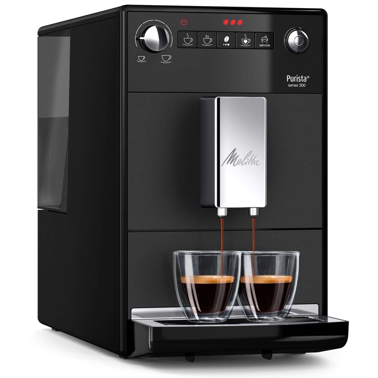 Purista®|Kaffeevollautomat Mattschwarz