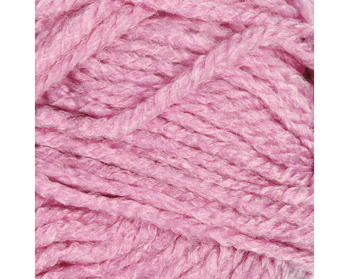 Roze acryl garen, lengte: 80m, 3-draads