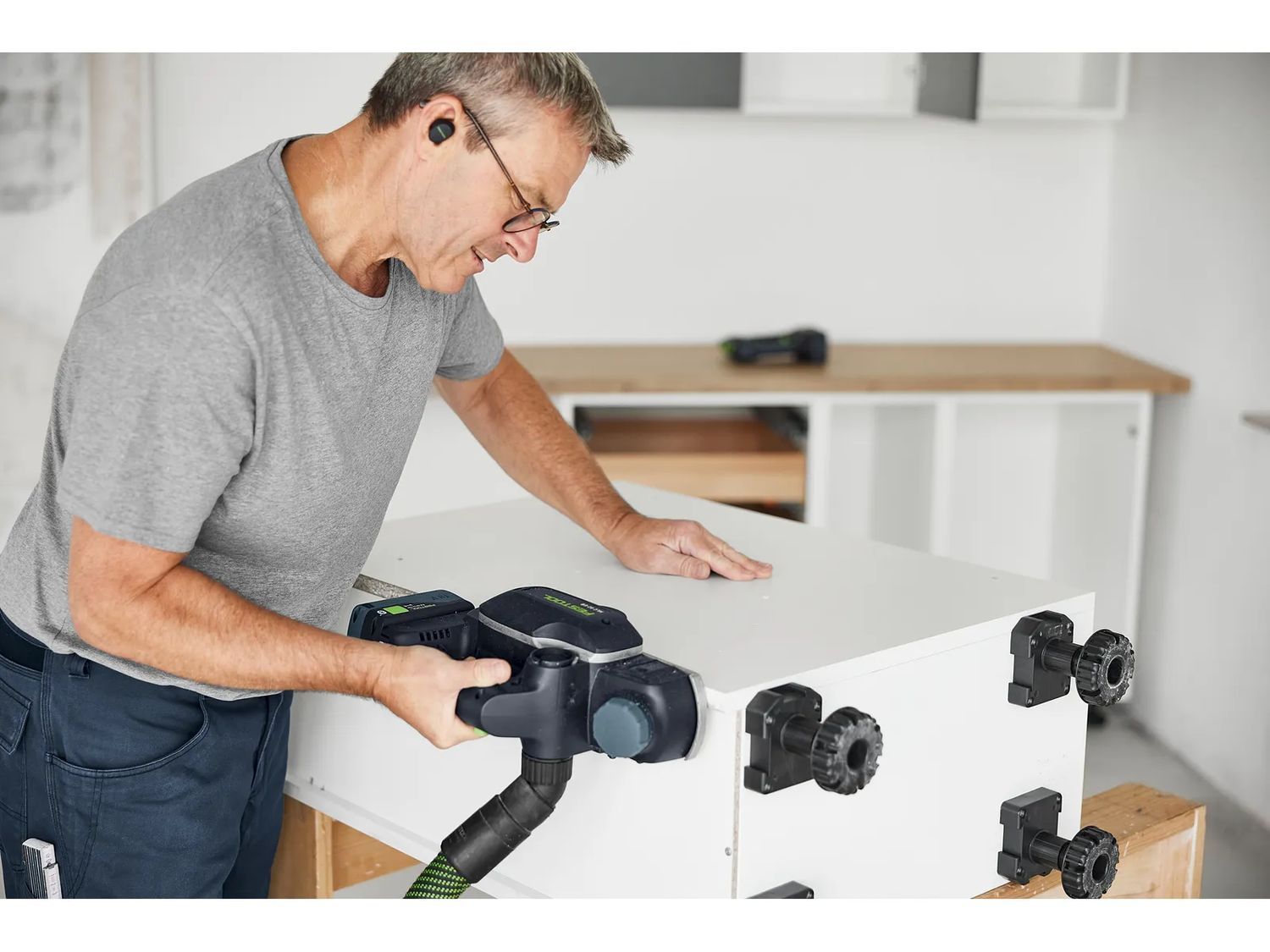 Festool HLC 82 EB-Basic-Set Accu schaafmachine - 578600