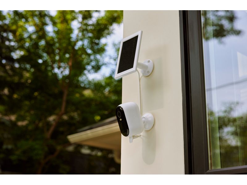 Arlo Solarpanel Essential 2. Gen. Outdoor VMA6600-10000S Stets geladene Sicherheit – ihr unermüdlicher Wächter im Aussenbereich