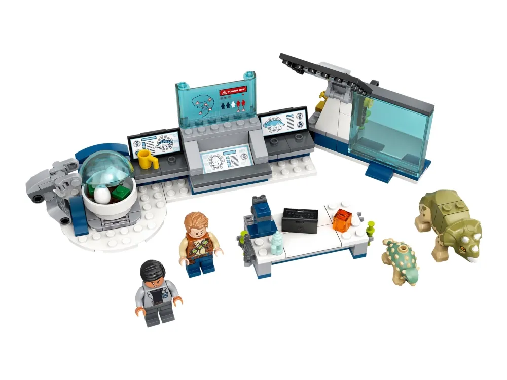 LEGO Jurassic World 75939 Dr. Wus laboratorium: Dinosaurungernes flugt