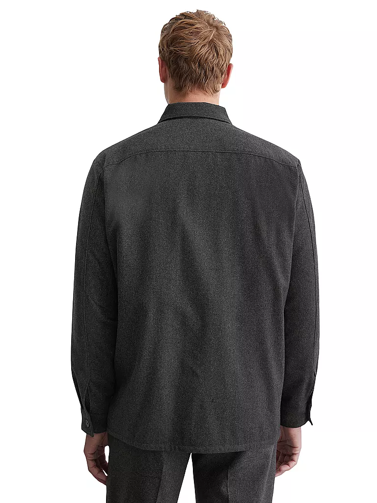 MARC O'POLO Overshirt grau