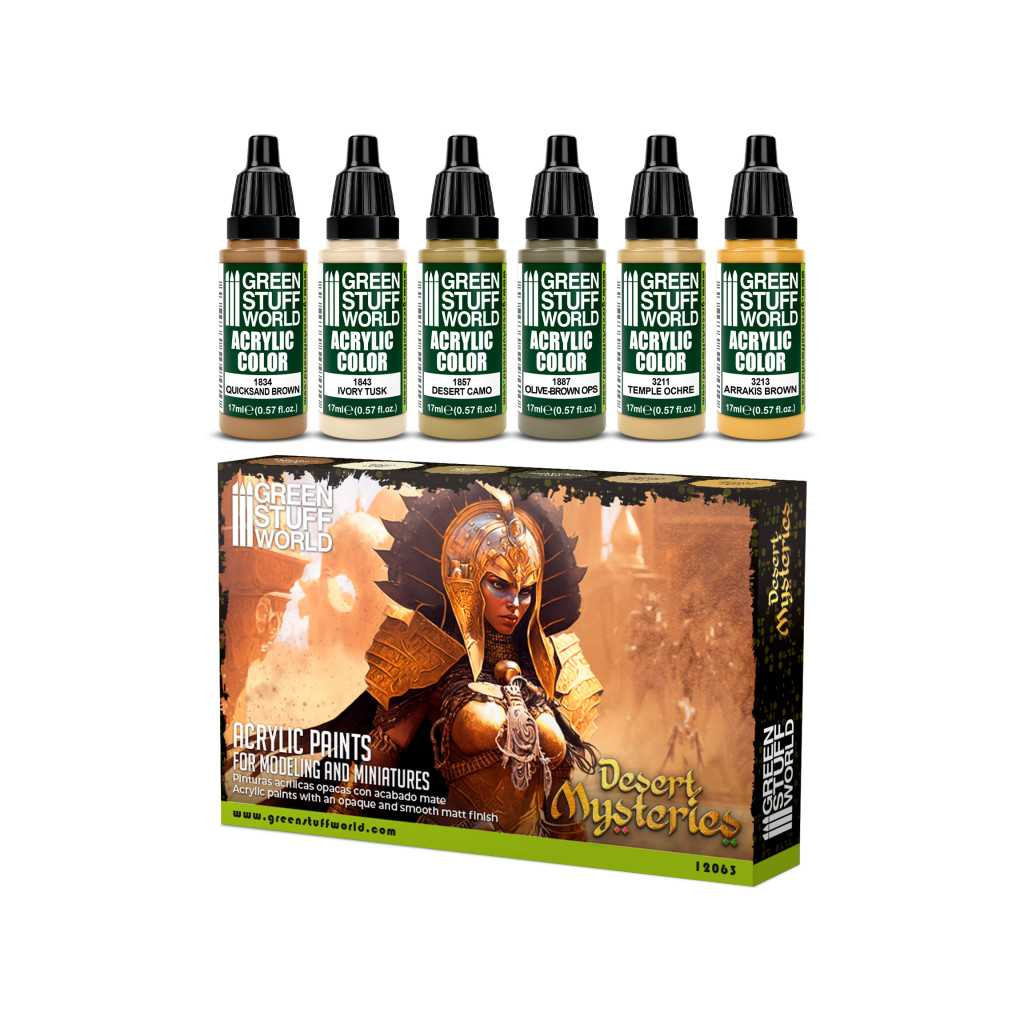 Set de Peintures - Mystères du Désert