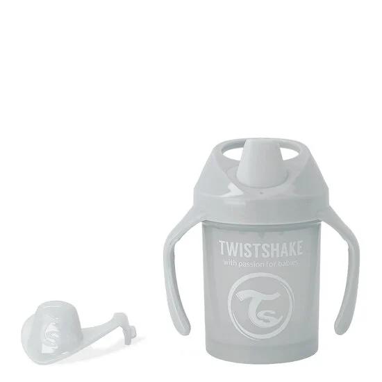 Tasse d'apprentissage Mini Cup   Light grey        230 ml   de               Twistshake