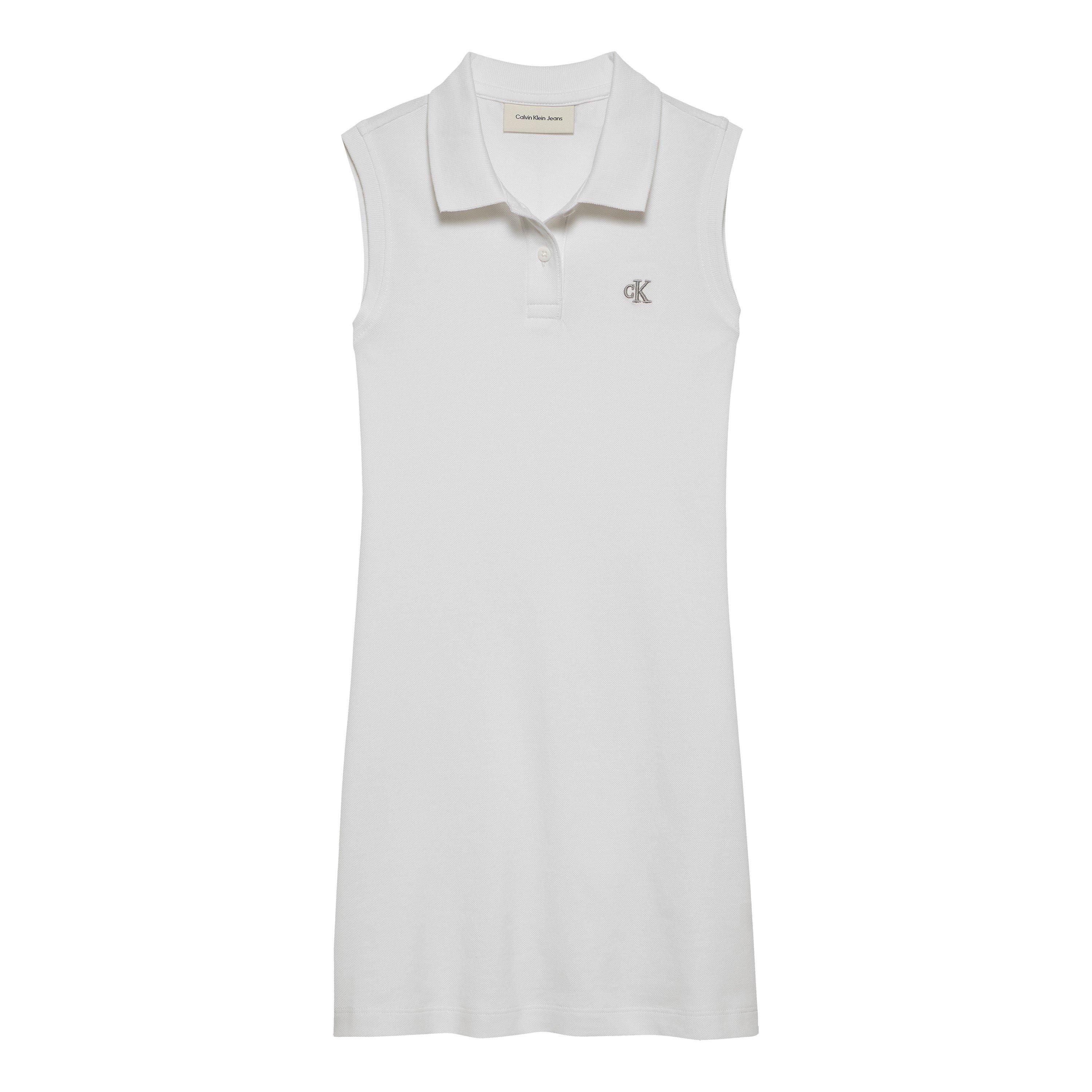 Calvin Klein Jeans PIQUE POLO SHORT SLEEVE DRESS