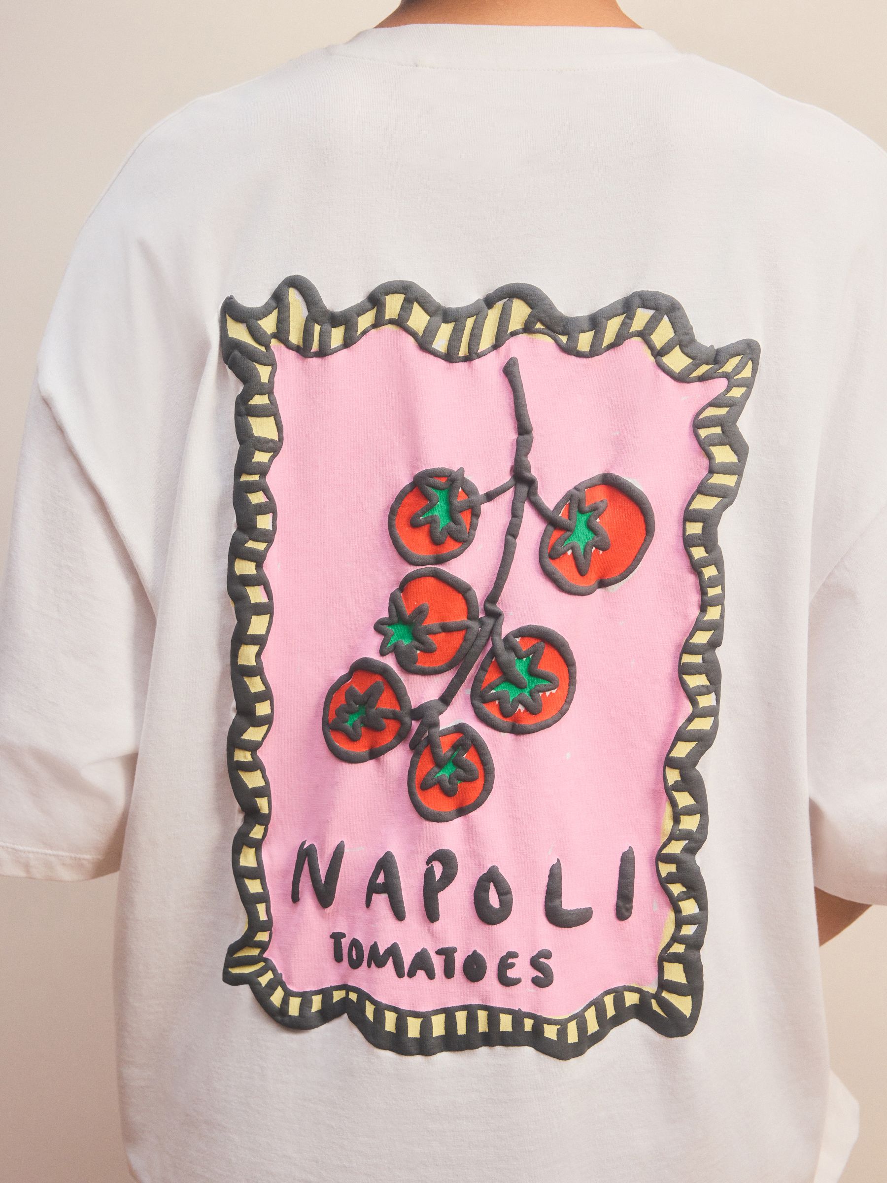 Afbeelding met luipaardprint - 100% katoenen pyjama met korte mouwen