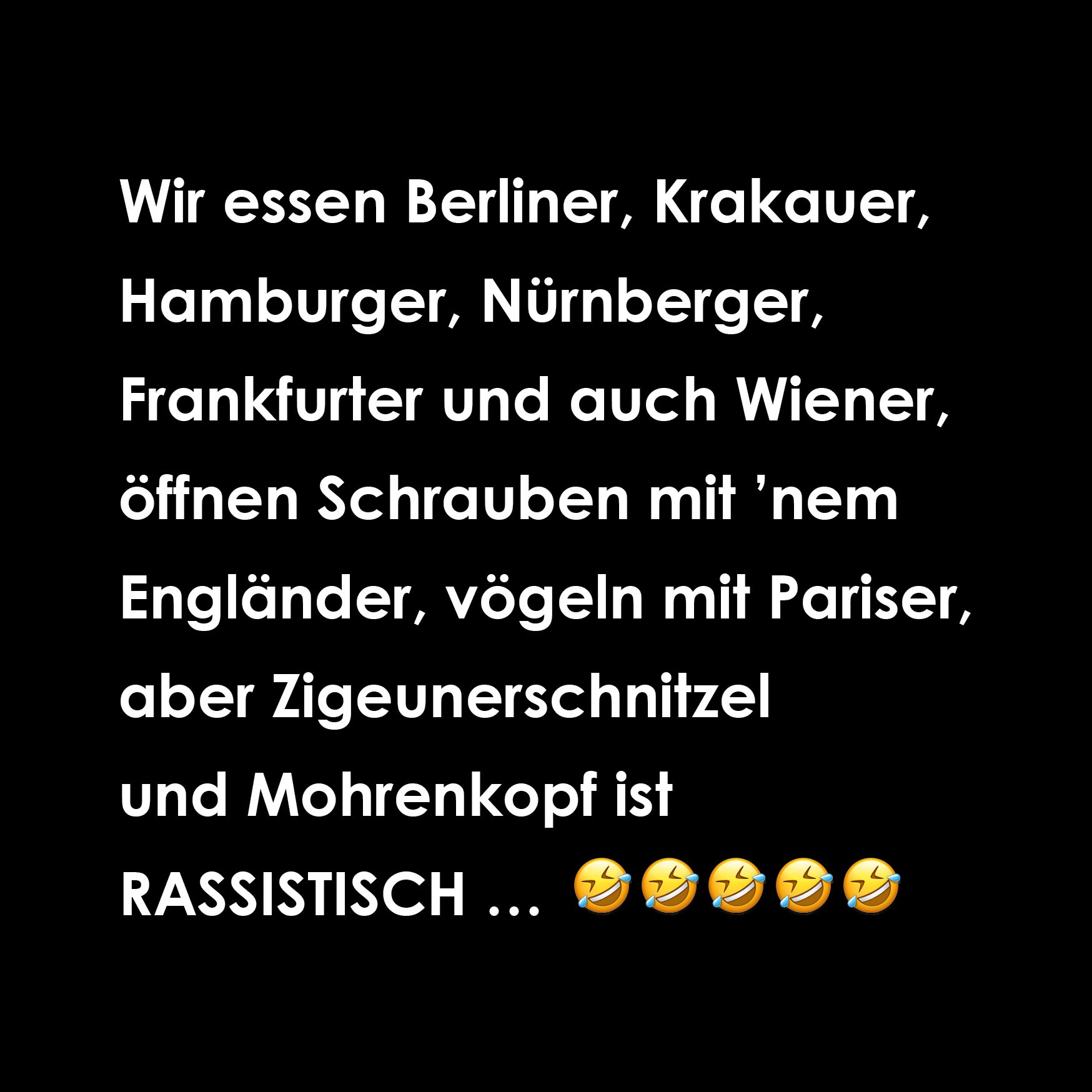 Postkarte 'Wir essen Berliner Krakauer...' günstig bestellen