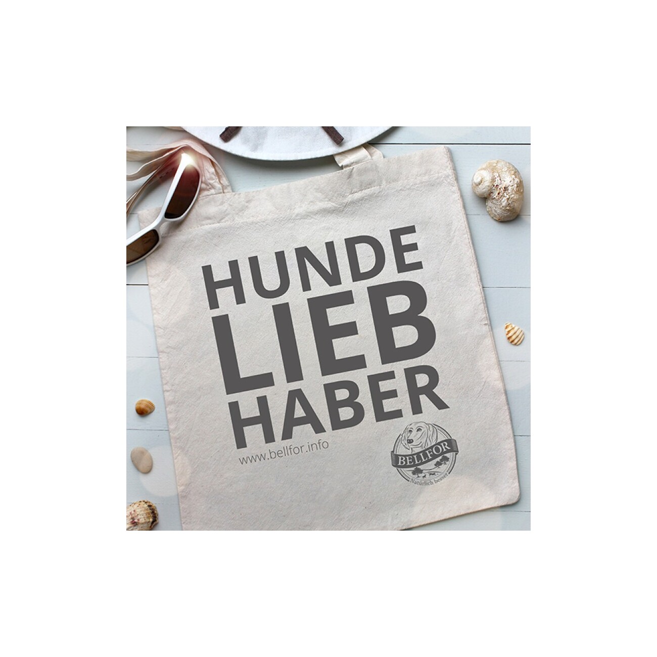 Bellfor Jutebeutel - Hundeliebhaber