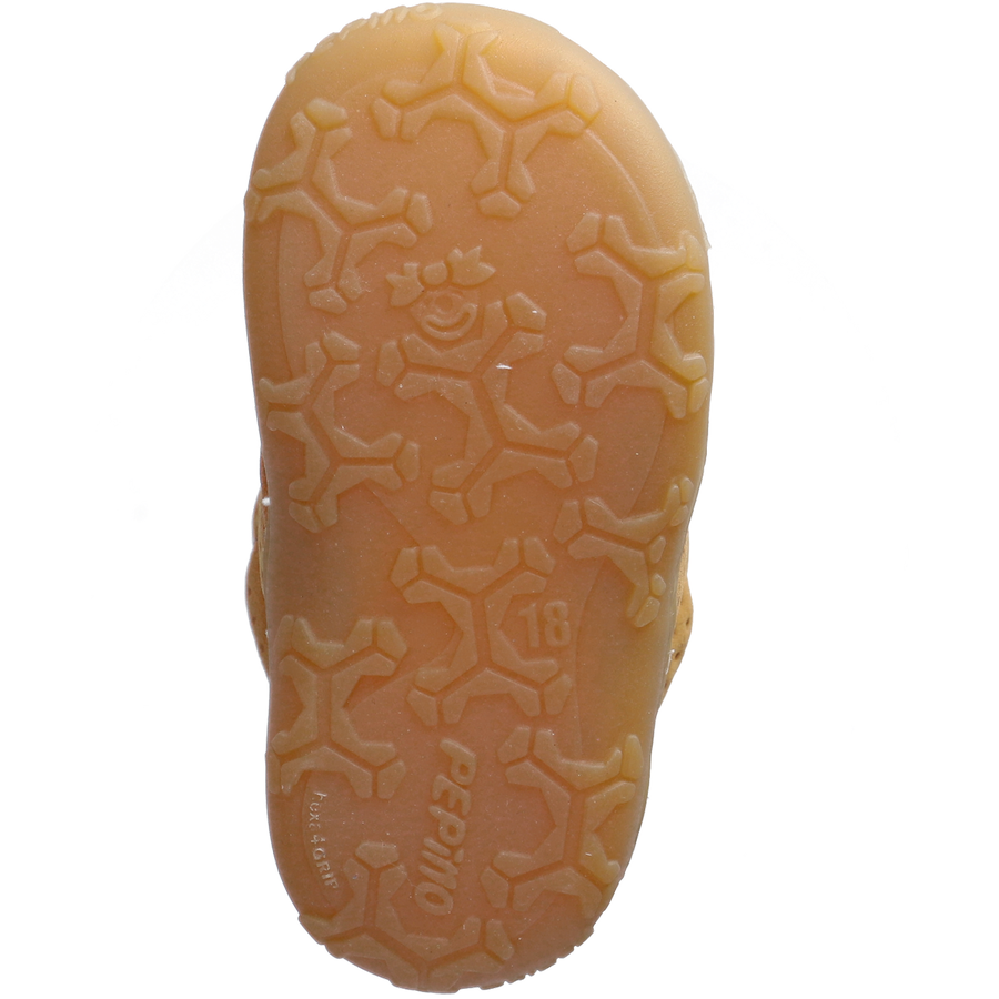PEPINO Lauflernschuh Dots senf (mittel)