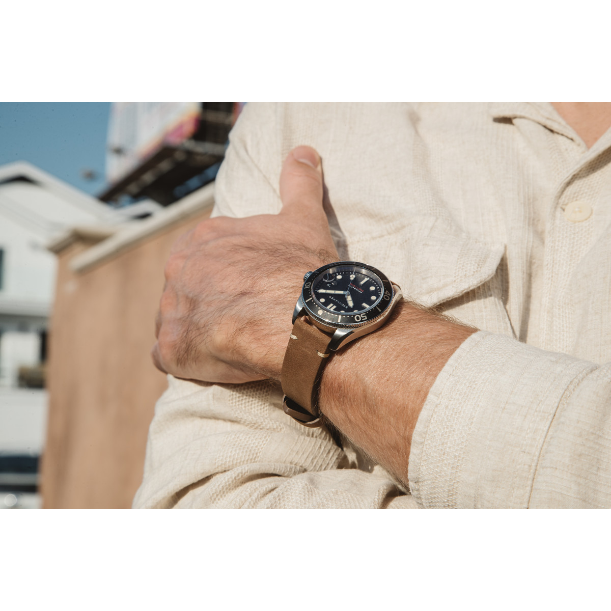 Montre SPINNAKER Croft Mide Size homme automatique bracelet acier argent