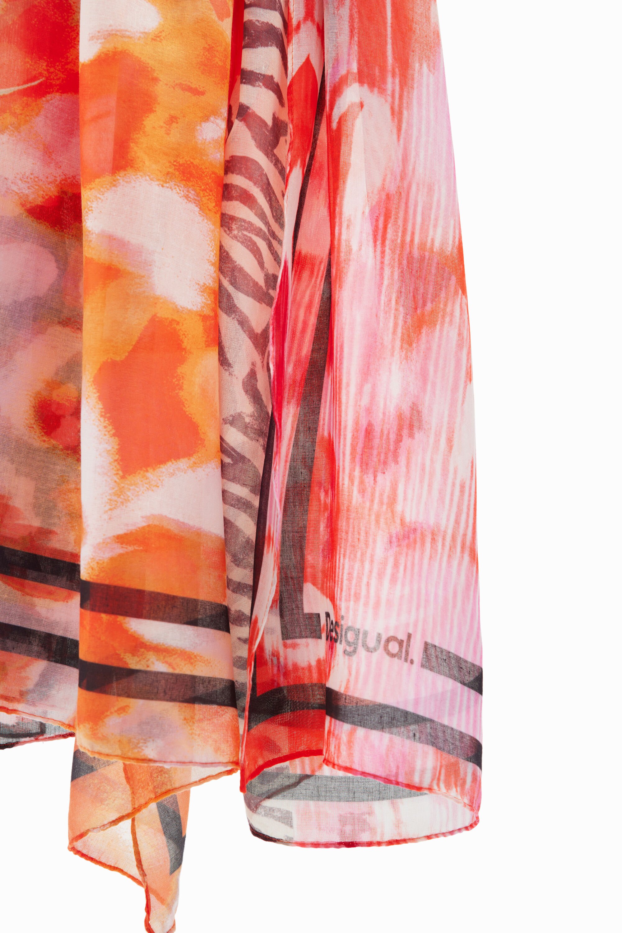 Foulard rectangulaire patchwork