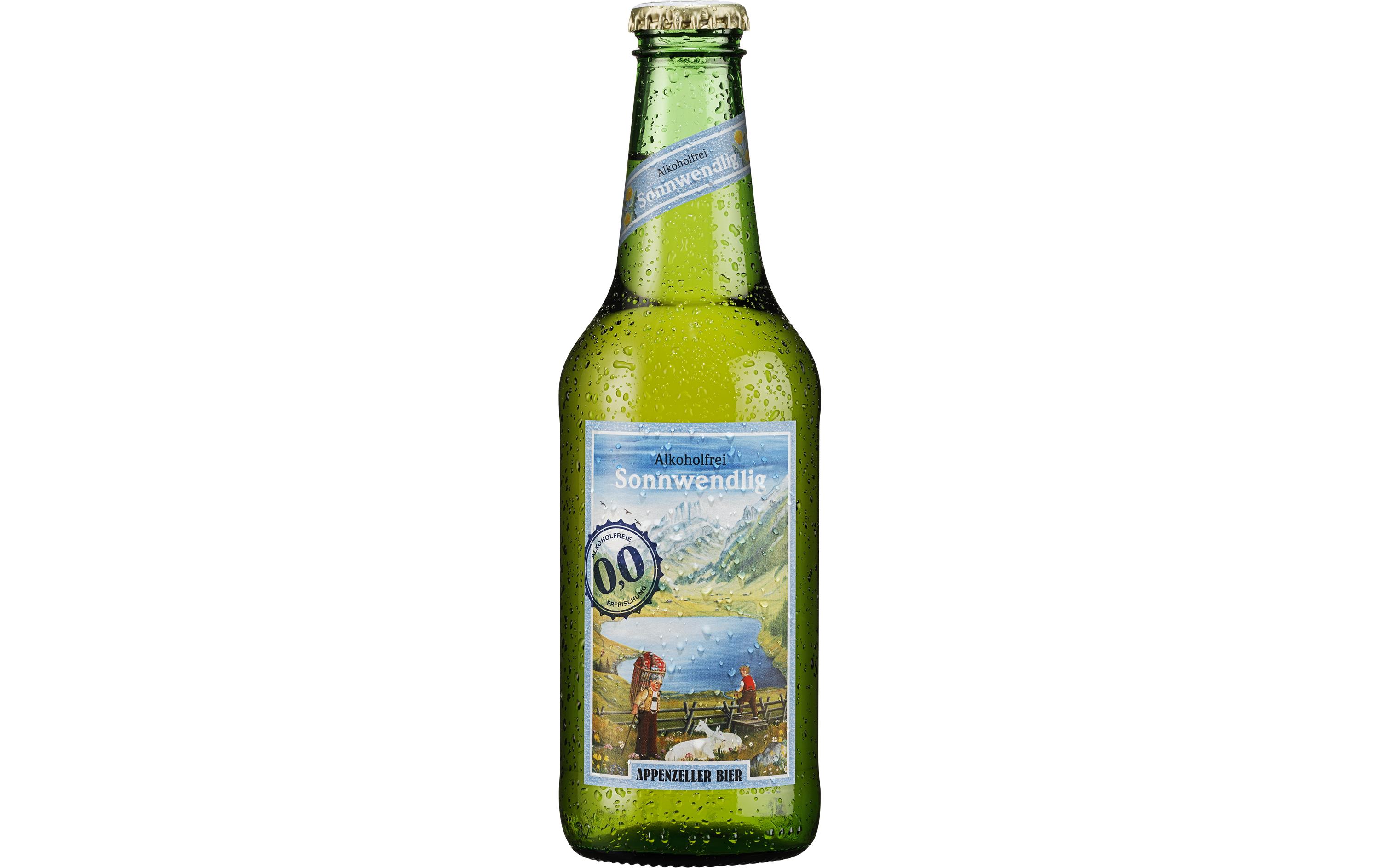 Bier Sonnwendlig alkoholfrei 6 x 0.33 lVollmundiges Bier ohne Alkohol