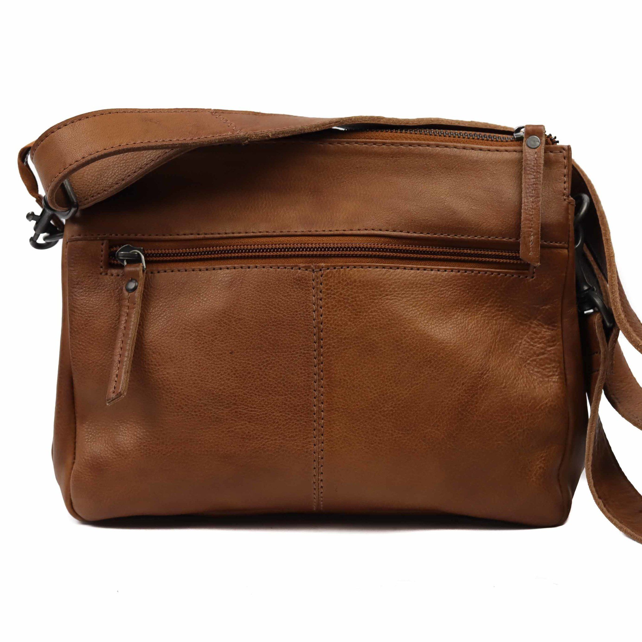 Bear Design Callisto Pelle Schoudertas Natascha Cognac CP1743