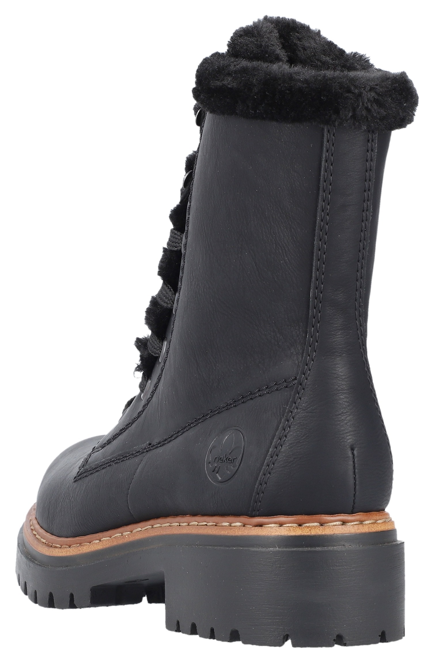 Rieker Winterstiefelette  , Schnürboots, Profilsohle -150 Jahre Rieker Jubiläumsartikel