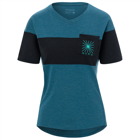 RIDE Damen-Gravel-Kurzarmshirt  harbor blueblack  XS
