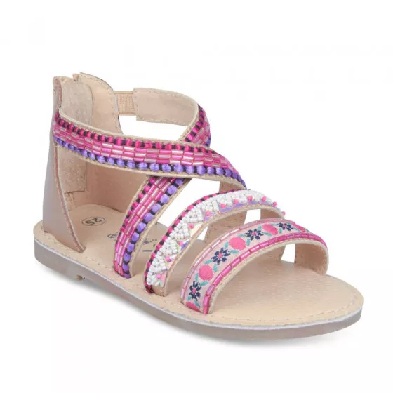 Sandales ROSE NINI & GIRLS CUIR