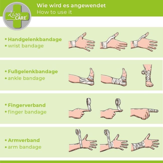 LisaCare selbstklebender Verband - Karo Grün - 5cm x 4,5cm