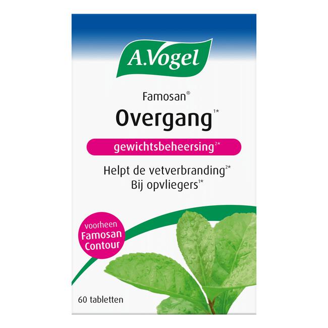 A.Vogel Famosan Gewichtsbeheersing2* & Overgang1* Tabletten 60 stuks