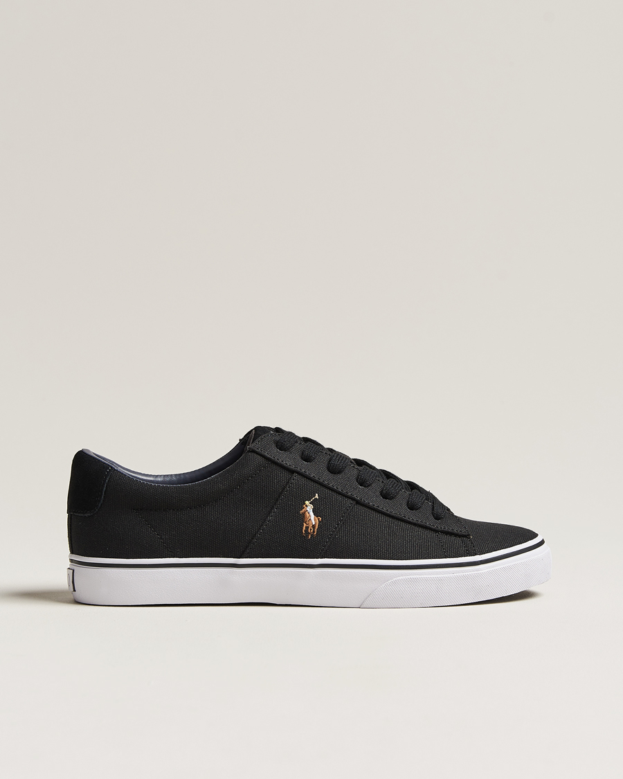 Polo Ralph Lauren Sayer Canvas Sneaker Black