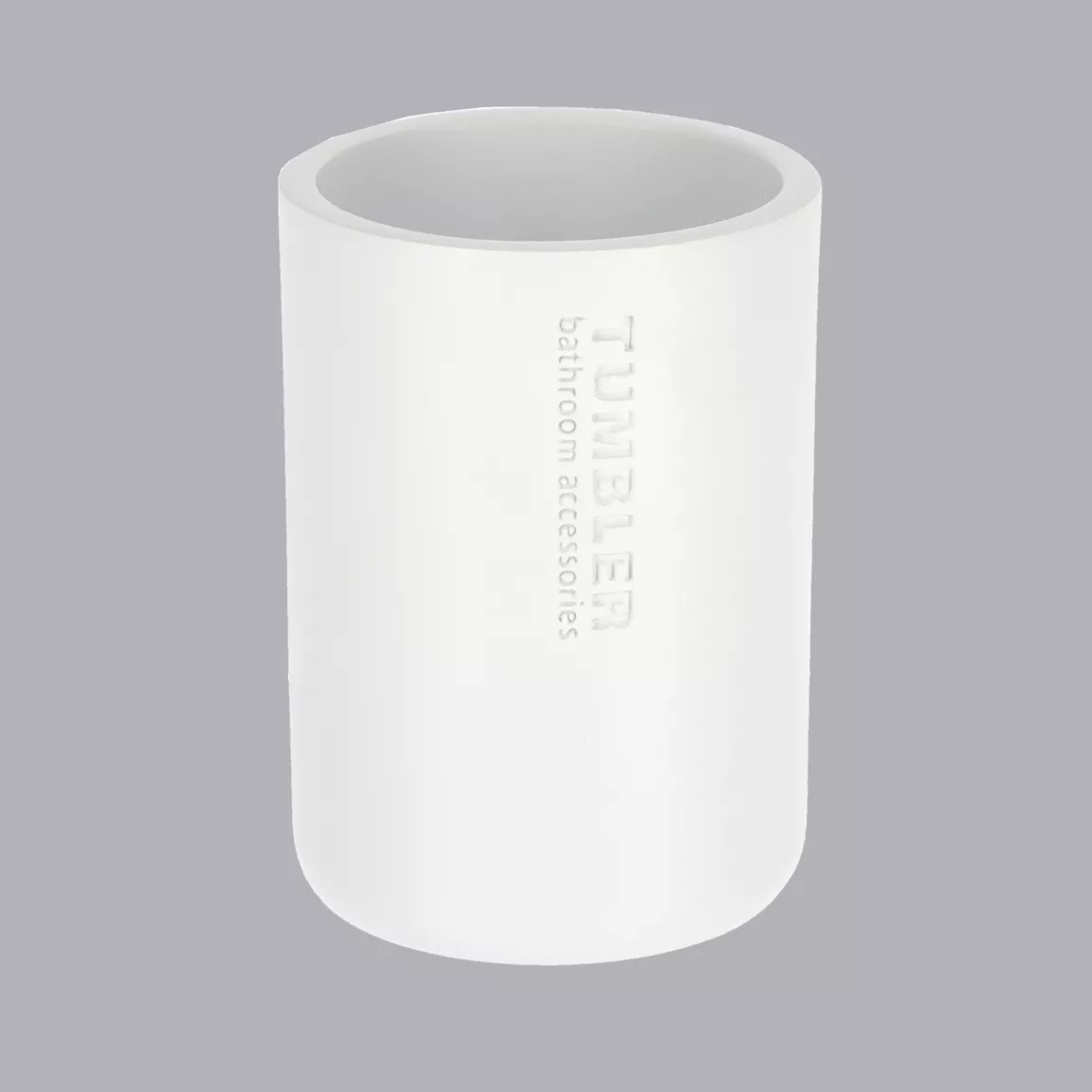 Set d'accessoires salle de bain Purebamboo Blanc