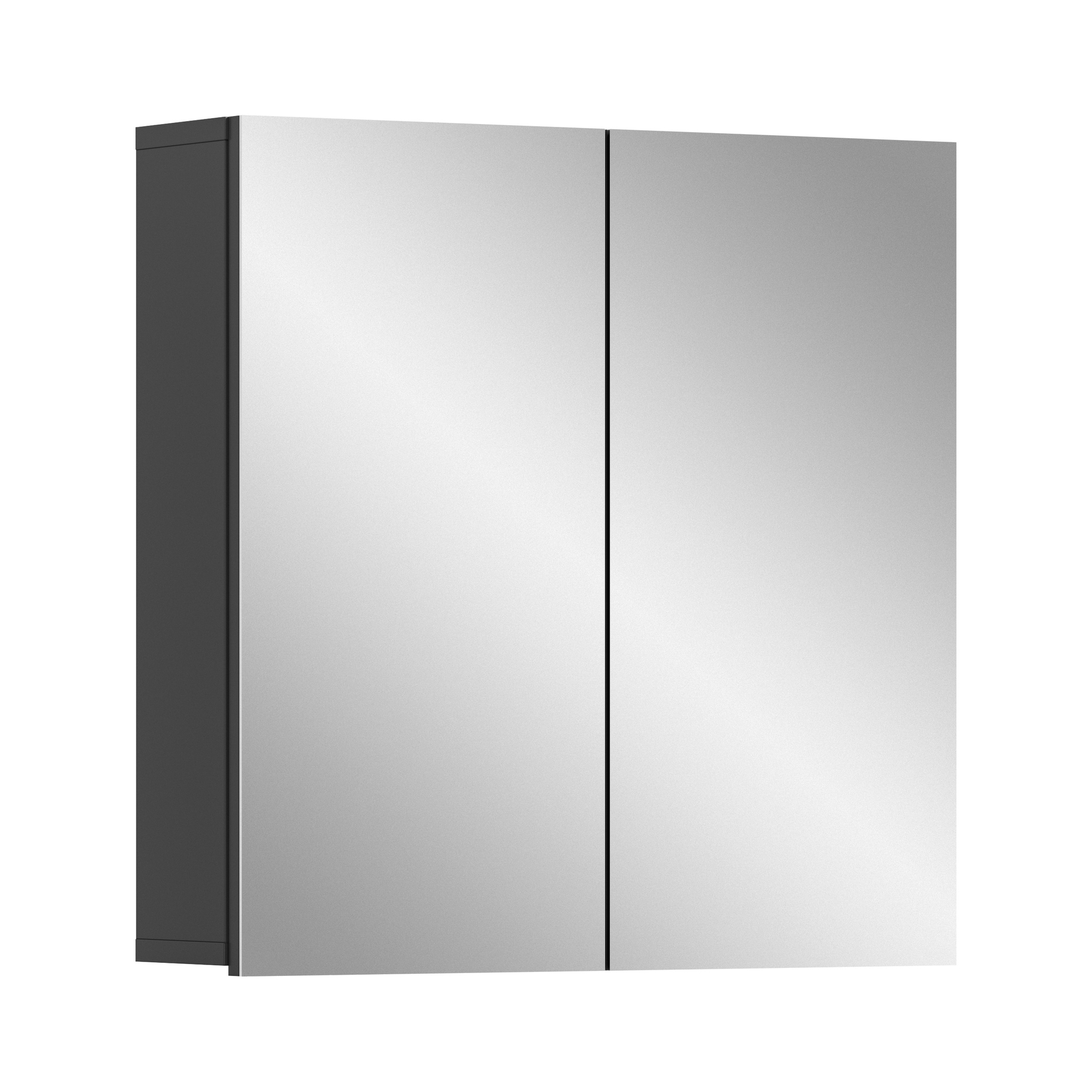 Bad-Spiegelschrank SOFT grau