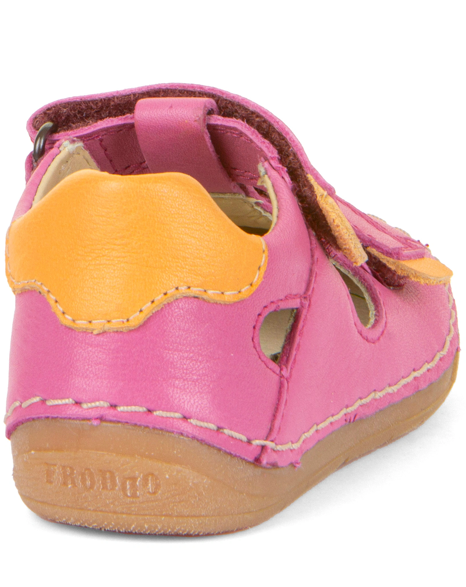 Klett-Lauflernsandalen PAIX DOUBLE in fuxia