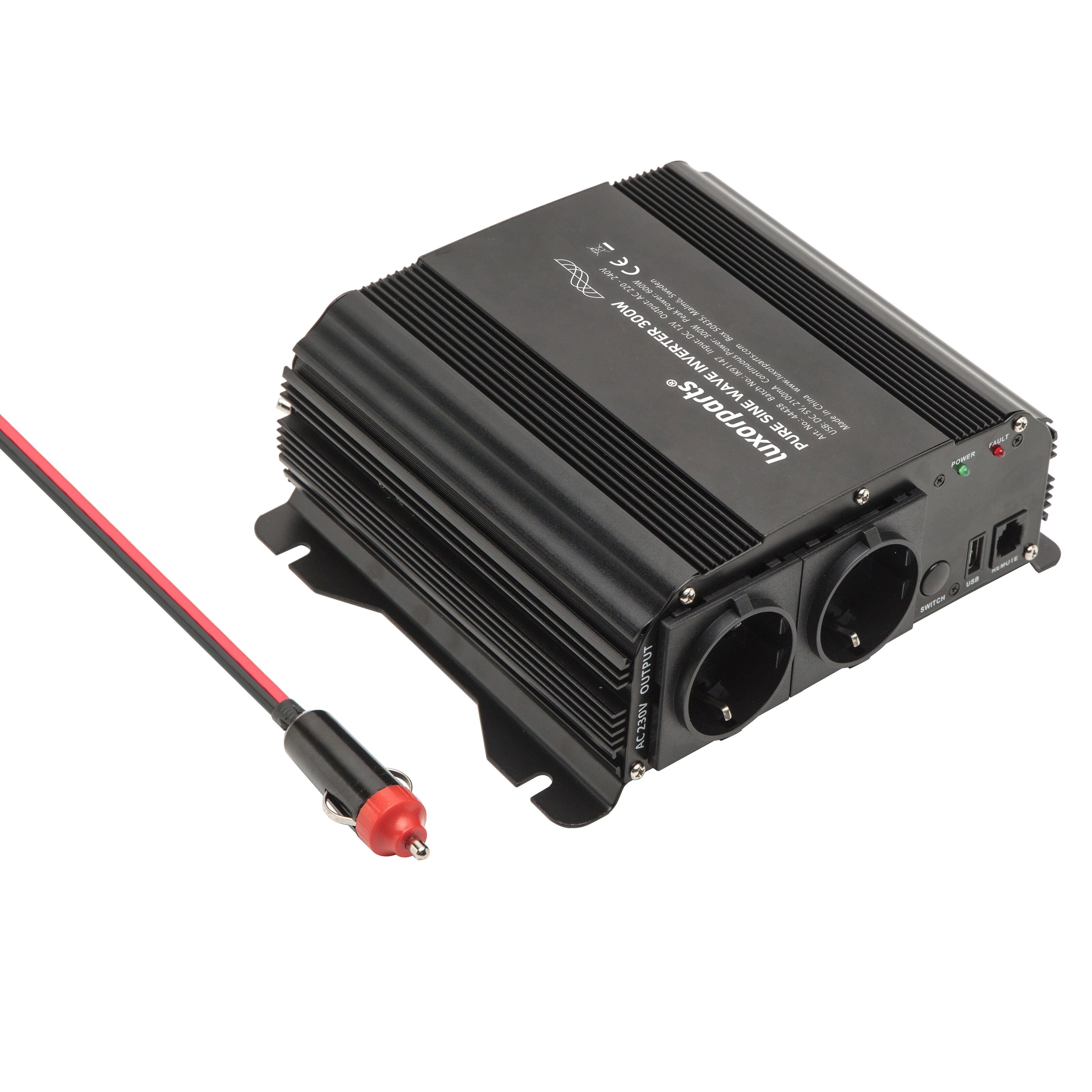 Luxorparts Vekselretter med ren sinuskurve 300 W