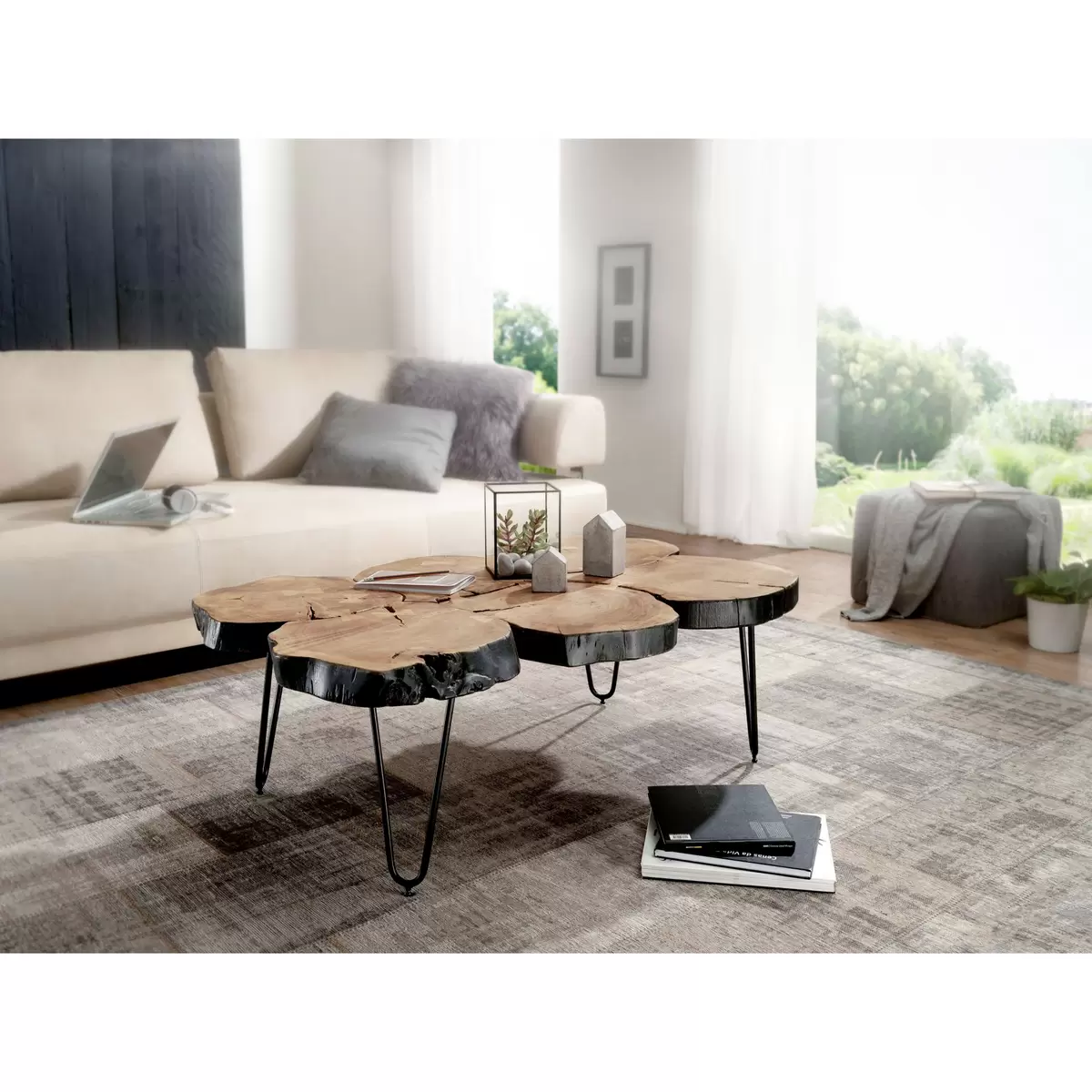 Couchtisch Sousel Braun