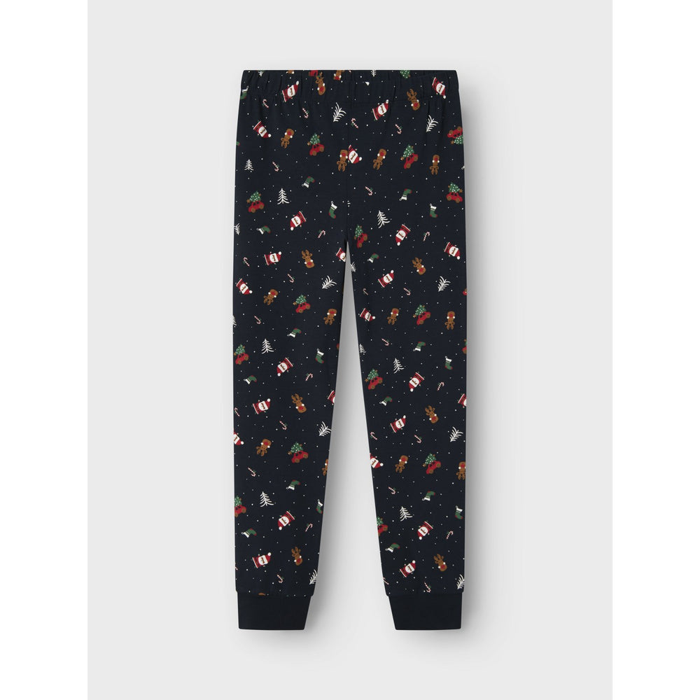 Køb Name It Dark Sapphire Christmas Elements Vismas Pyjamas