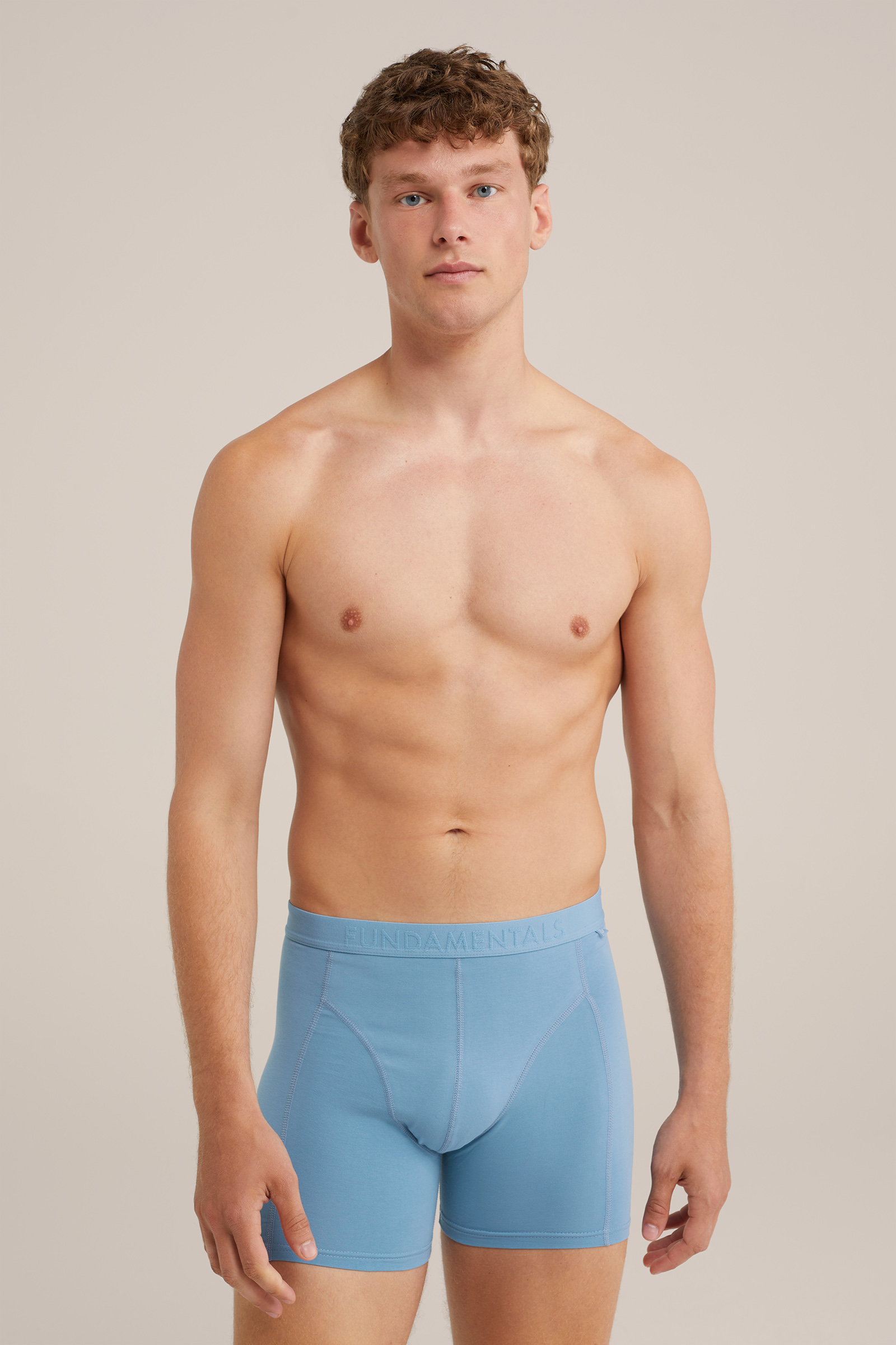 boxershort, 4-pack WE Fashion Donkerblauw