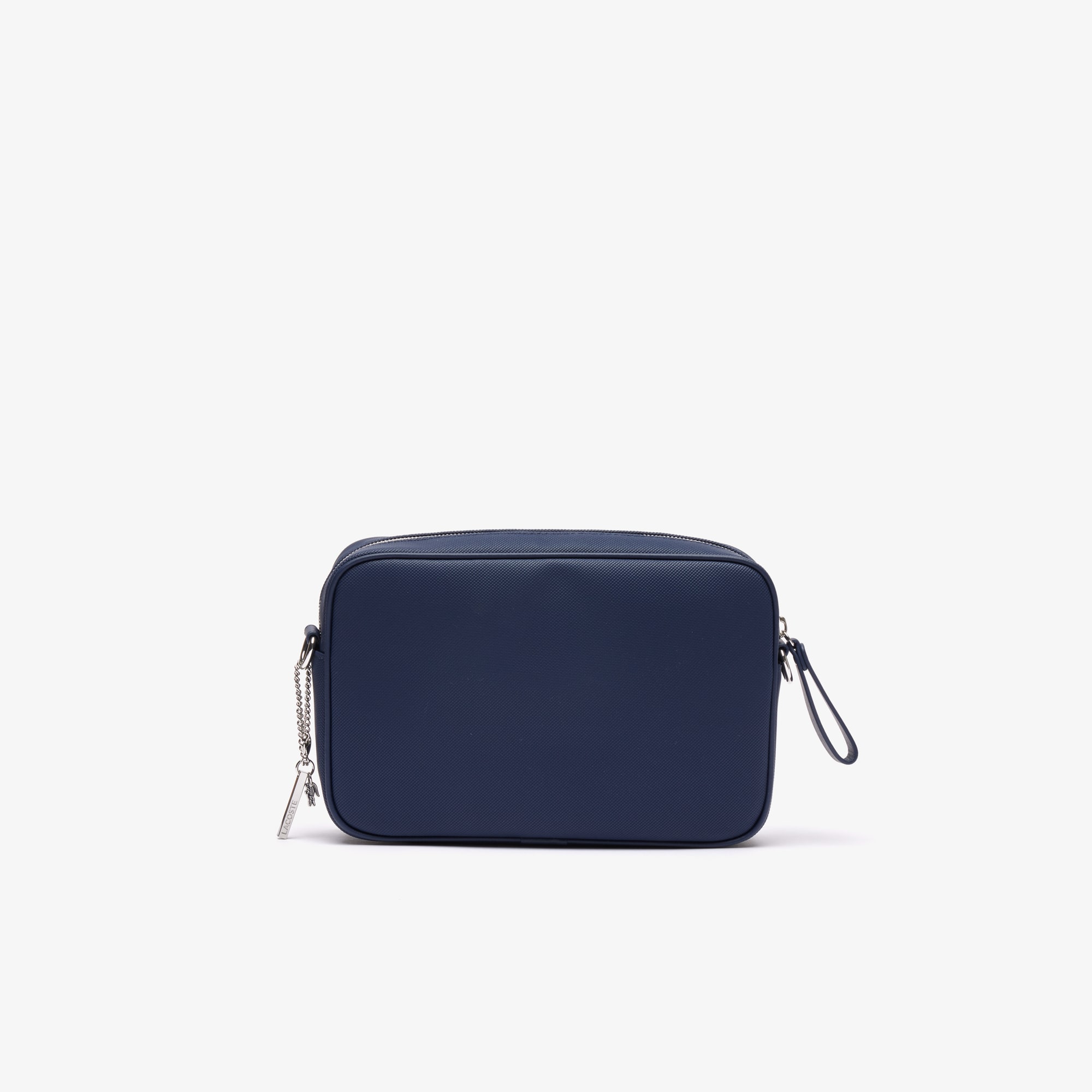 Sac crossover Daily Lifestyle moyen en toile enduite Sacs à bandoulière - Bleu - Lacoste - Femme