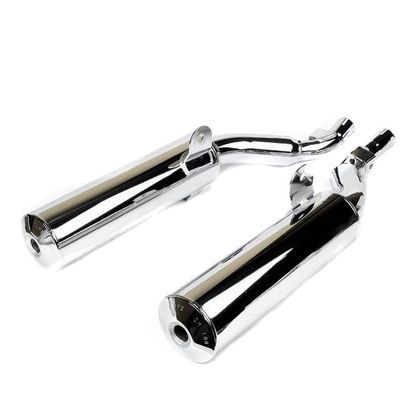Silencieux Marving embout chrome - Noir