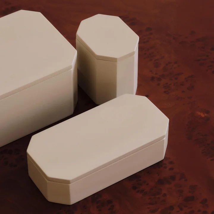 Ferm Living - Nova Aufbewahrungsbox, 10 x 7,5 cm, light celedon