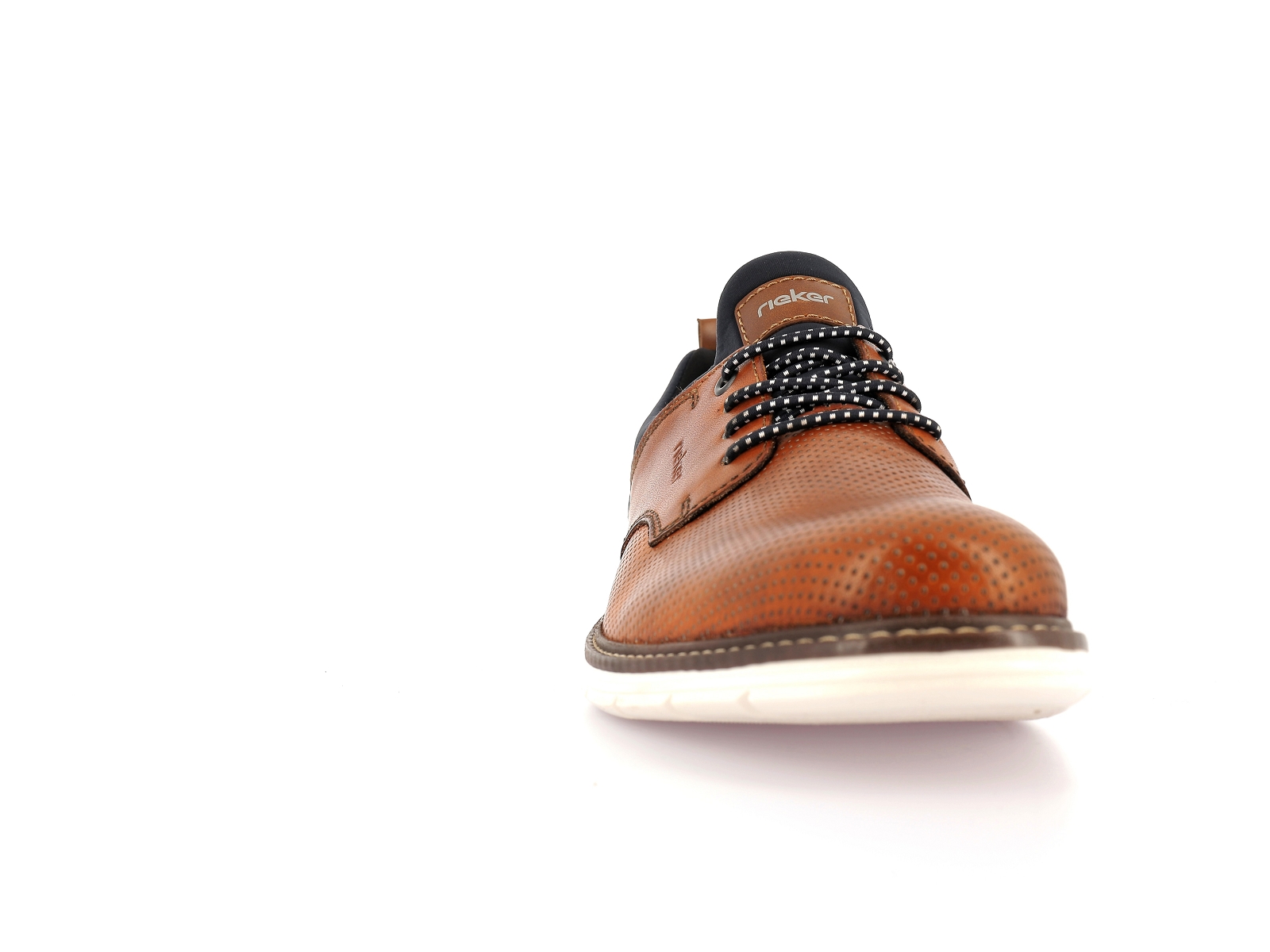Rieker-14450 Cuir Cognac