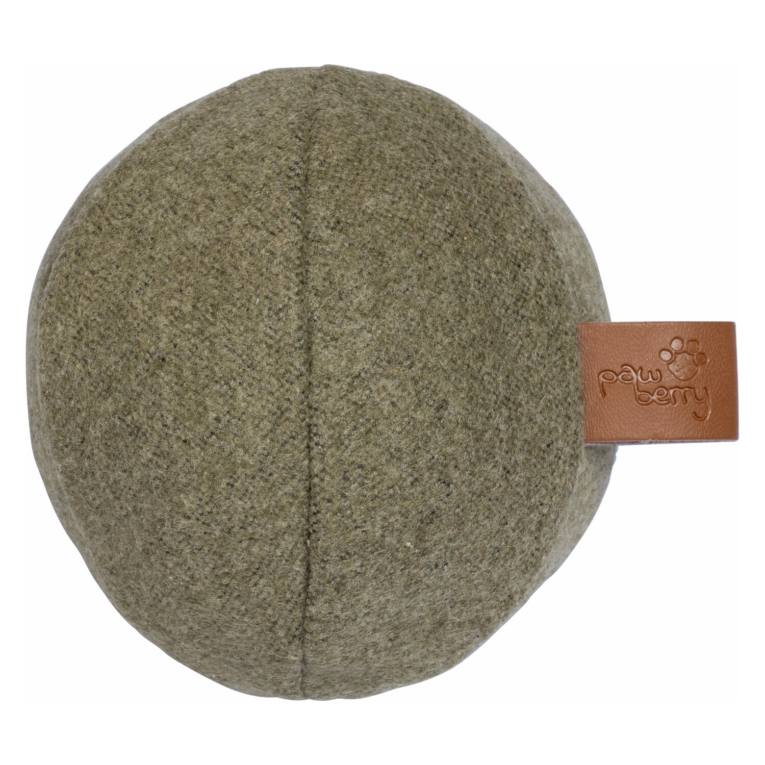 pawberry Baumwollspielzeug Ball  - khaki