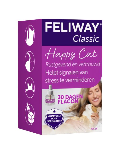 Feliway Anti-Stress Navulling Kat - Anti stressmiddel