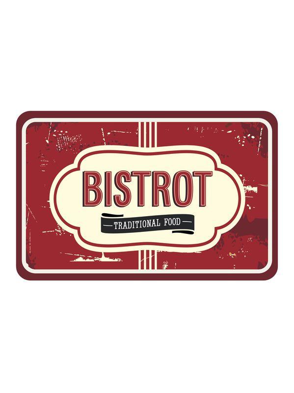 SET TABLE BISTROT