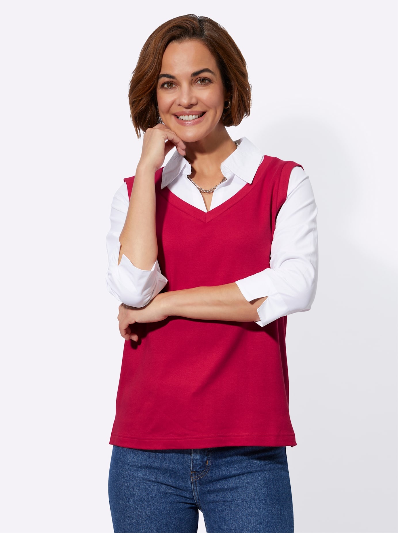 Classic Basics 2-in-1-Shirt »Shirt 2 in 1«, 1 Stk.