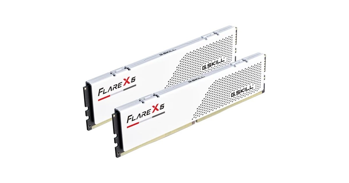 G.Skill64 GB DDR5-6000 (2x 32 GB) Kit werkgeheugen  (F5-6000J2836G32GX2-FX5W, Flare X5, AMD EXPO)