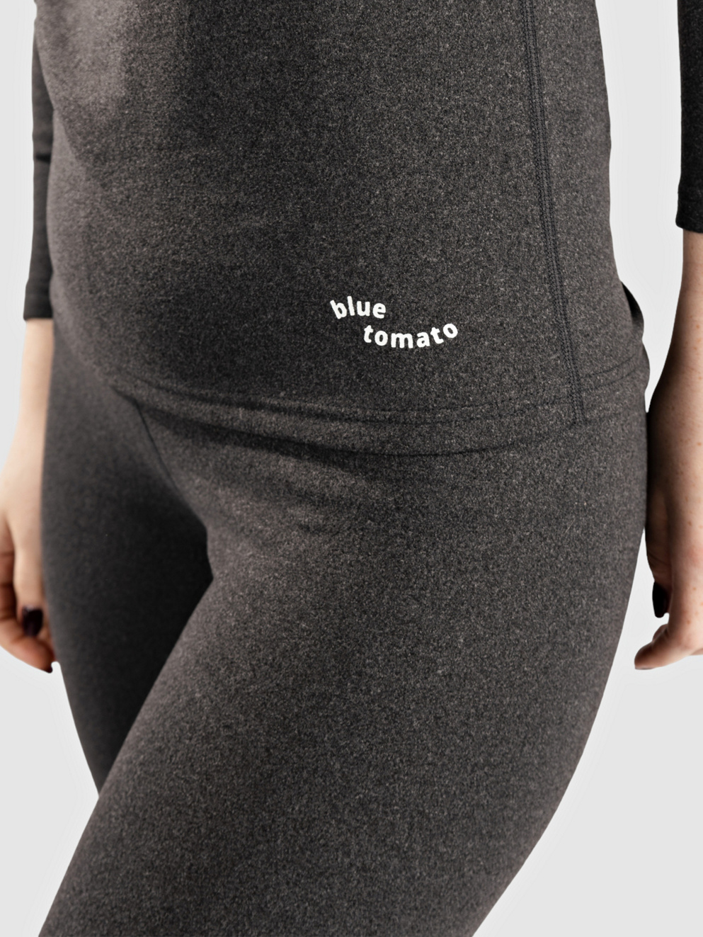 Blue Tomato Essential Comfort Base Layer Top black marble