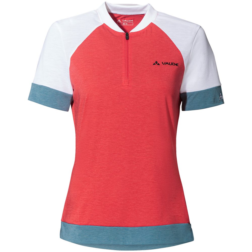 VAUDE Altissimo Q-Zip Radtrikot Damen flame
