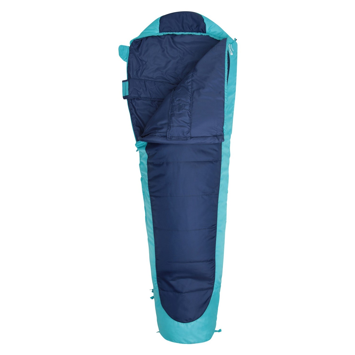 Saco de dormir tipo múmia Mountain Warehouse Microlite 500 para adultos, para meia-estação.